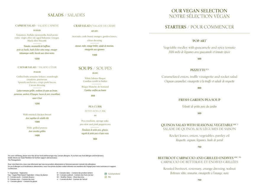 Cassine · Lunch — page 2
