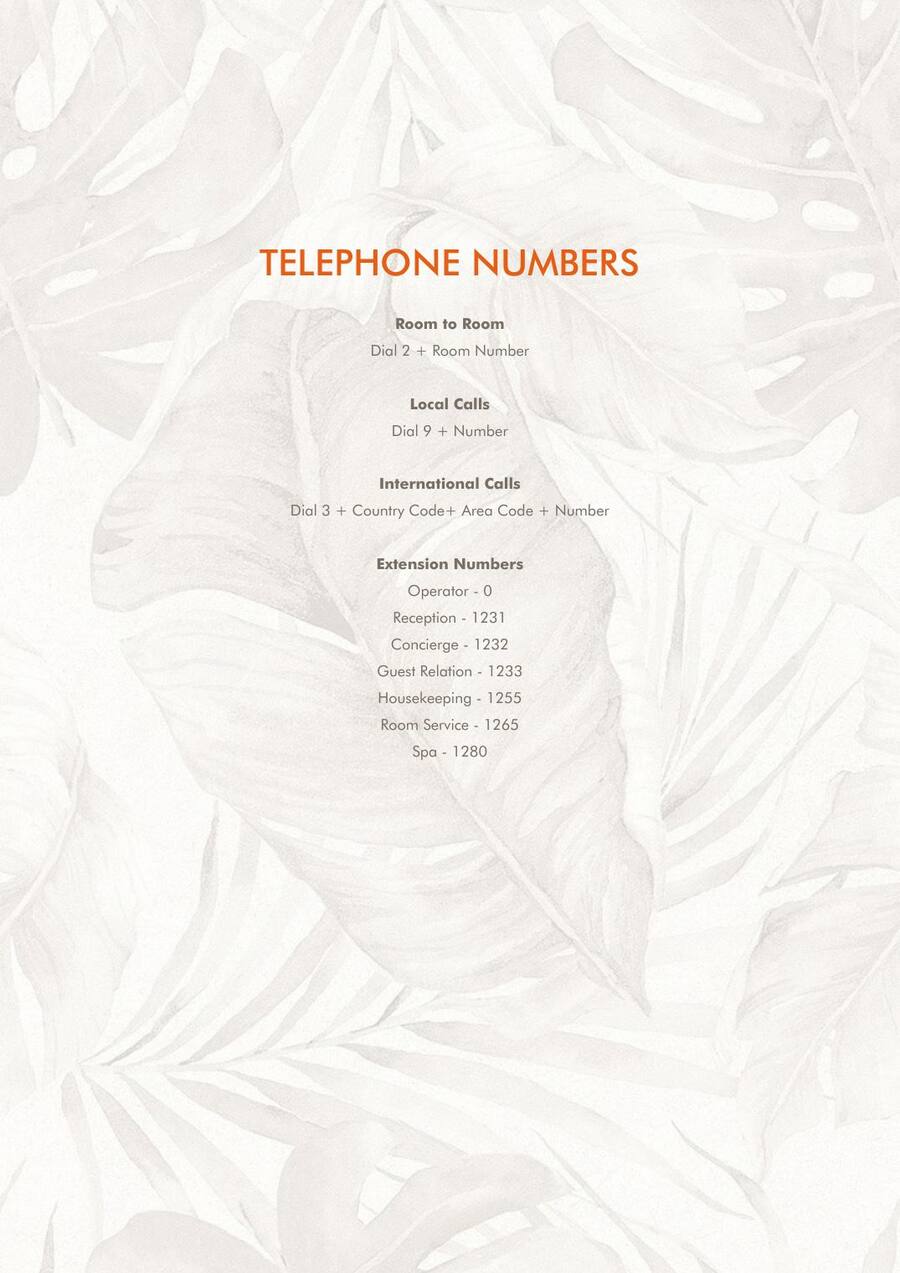 Room Directory — page 22