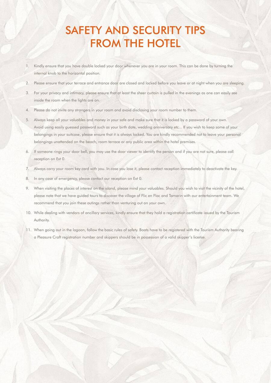 Room Directory — page 24