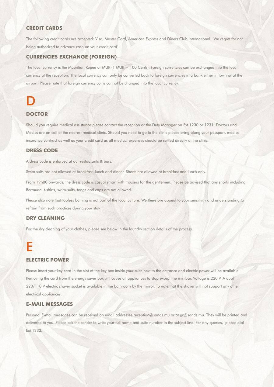 Room Directory — page 7